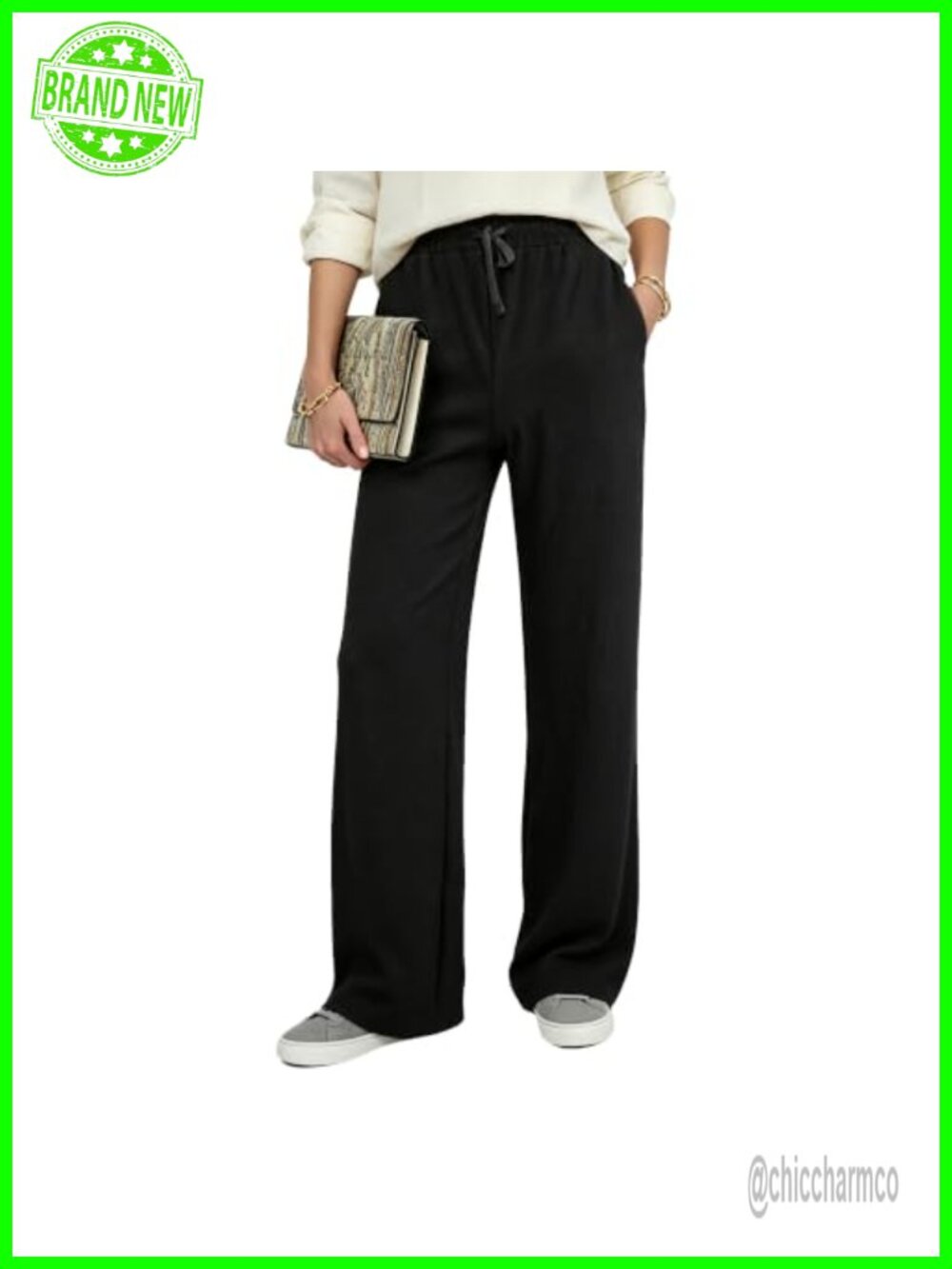 Comfy Lounge French Terry Athletic Sweatpants with Pockets
